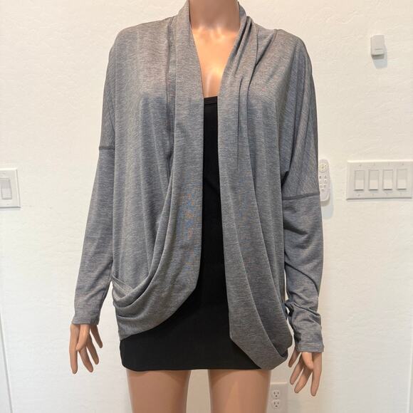 Lucy medium drapey open front active lounge cardigan shawl SP 2930 - Picture 10 of 11